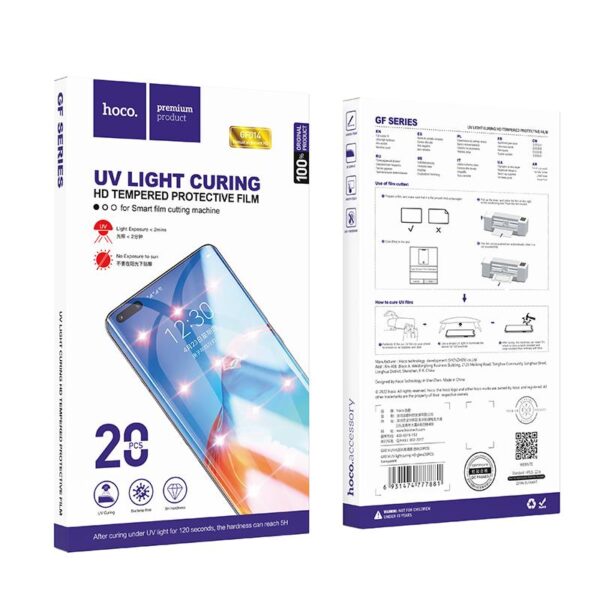GF014 UV light curing HD film(20PCS)