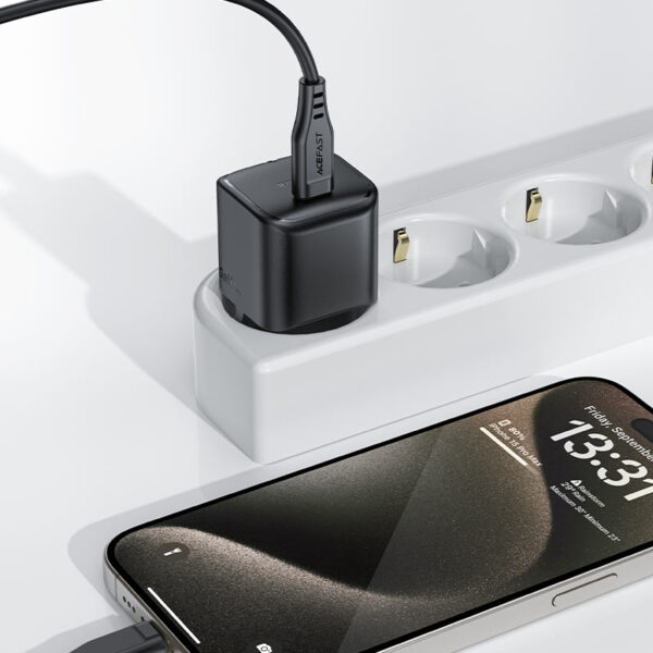 ACEFAST A77 mini PD30W GaN single USB-C charger set (C3-03) (EU)