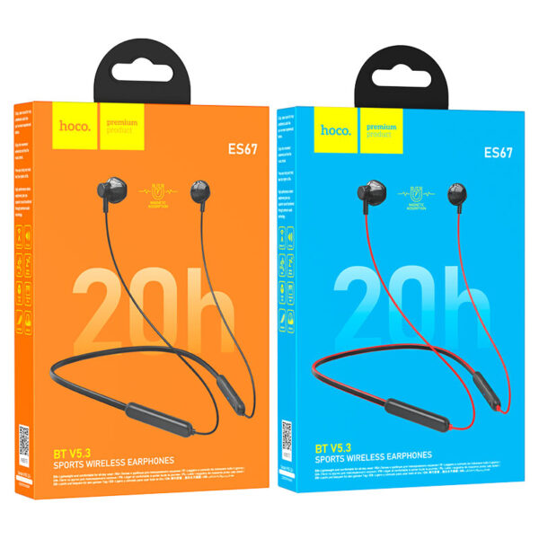 ES67 Perception neckband BT earphones