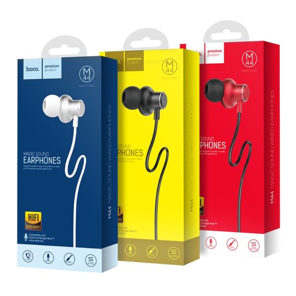 M44 Magic sound wired earphones with microphone - Image 2