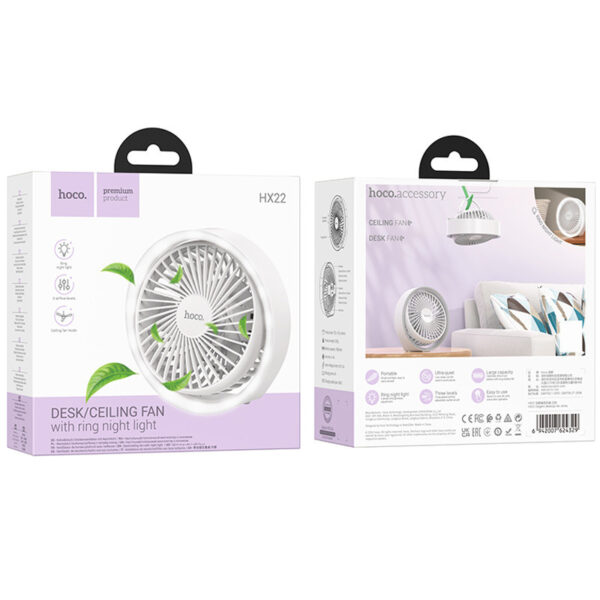 HX22 Elegant desktop fan - Image 2