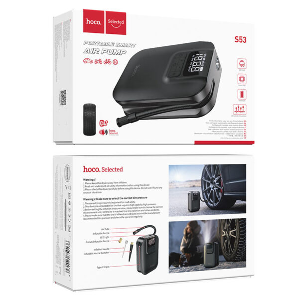 S53 Breeze portable smart air pump