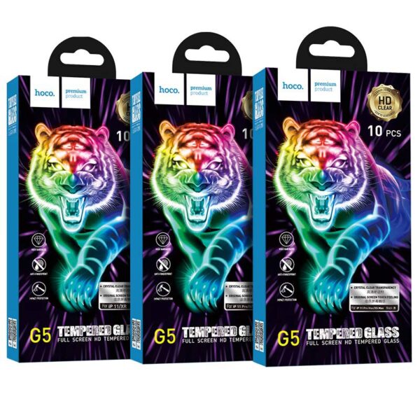 Guardian shield series full-screen HD tempered glass set for iPX/XS/11 Pro(10PCS)(G14)