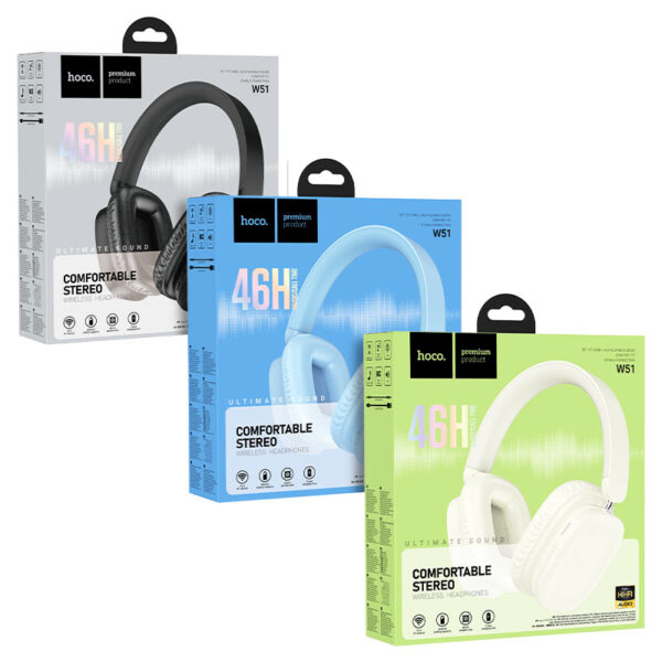 W51 Delightful BT headphones
