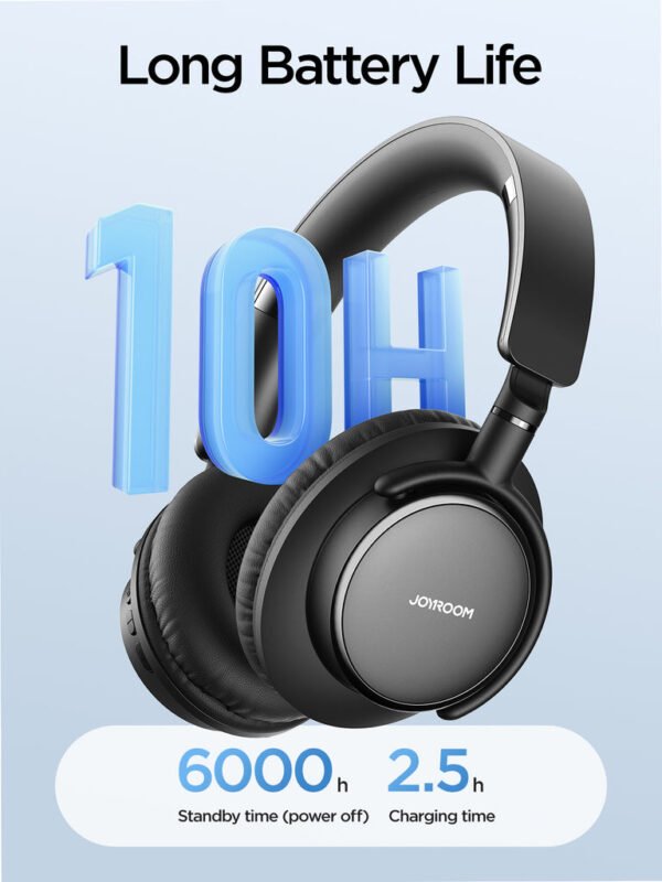 JOYROOM JR-OH1 BLUETOOTH HEADSET BLACK - Image 5