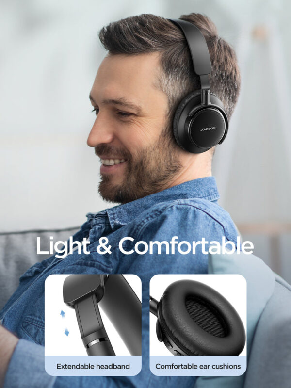 JOYROOM JR-OH1 BLUETOOTH HEADSET BLACK - Image 4