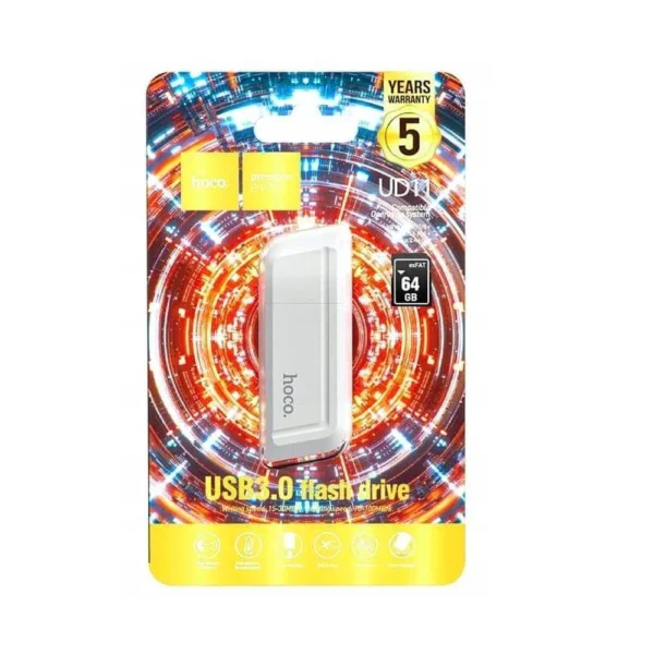 HOCO UD11 WISDOM USB 3.0 USB FLASH DRIVE(64G) - Image 3