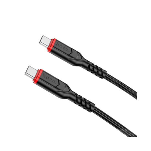 HOCO X59 VICTORY 60W CHARGING DATA CABLE TYPE-C TO TYPE-C(L=1M)