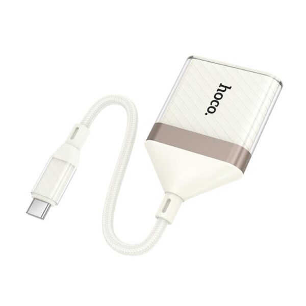 HOCO UA40A CRYSTAL TYPE-C 2-IN-1 CARD READER