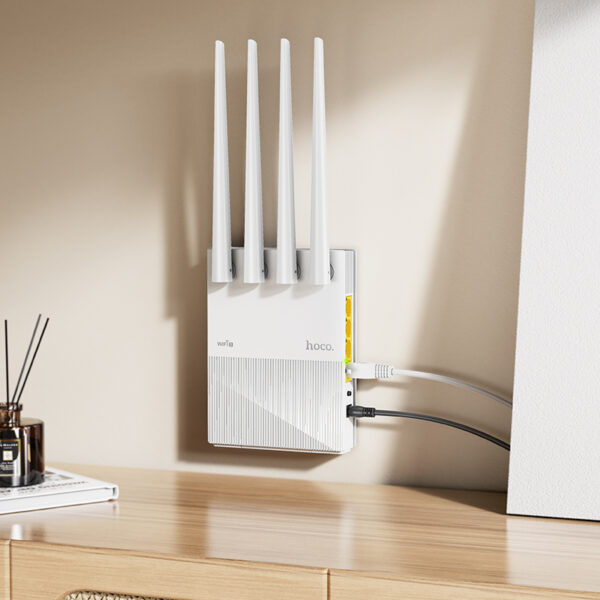 HOCO HI31 WIFI5 WIRELESS ROUTER (EU) - Image 2