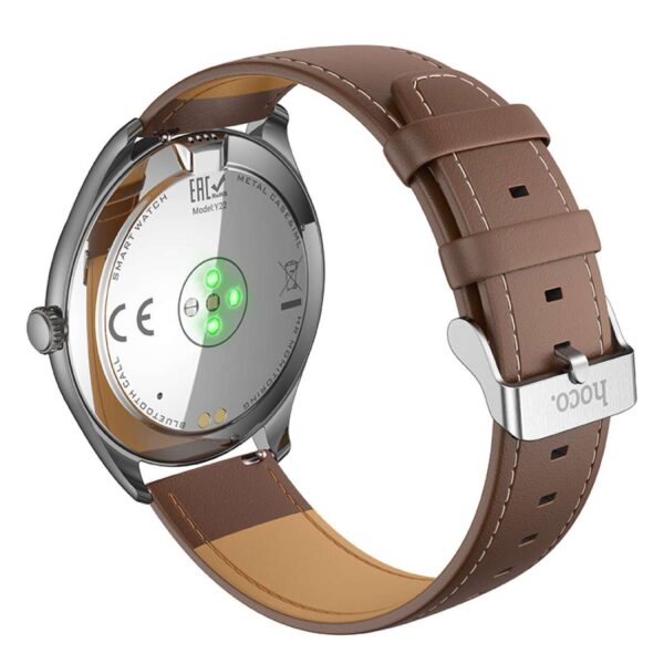 HOCO Y22 AMOLED SMART SPORTS WATCH (CALL VERSION) SILVER - Image 3