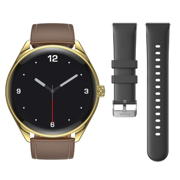 HOCO Y22 AMOLED SMART SPORTS WATCH (CALL VERSION) GOLD - Image 4