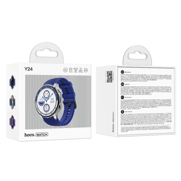 HOCO Y24 AMOLED SMART SPORTS WATCH (CALL VERSION) NAVY