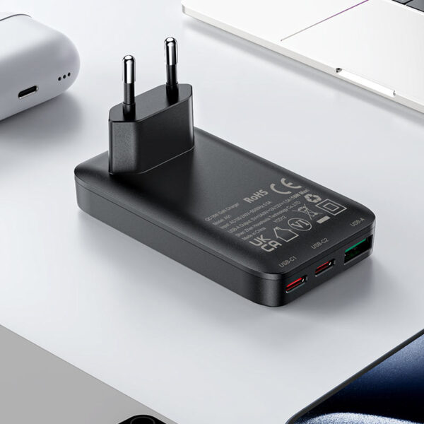 ACEFAST A100 PD65W GAN 2C+A ULTRA-THIN CHARGER (EU) - Image 3