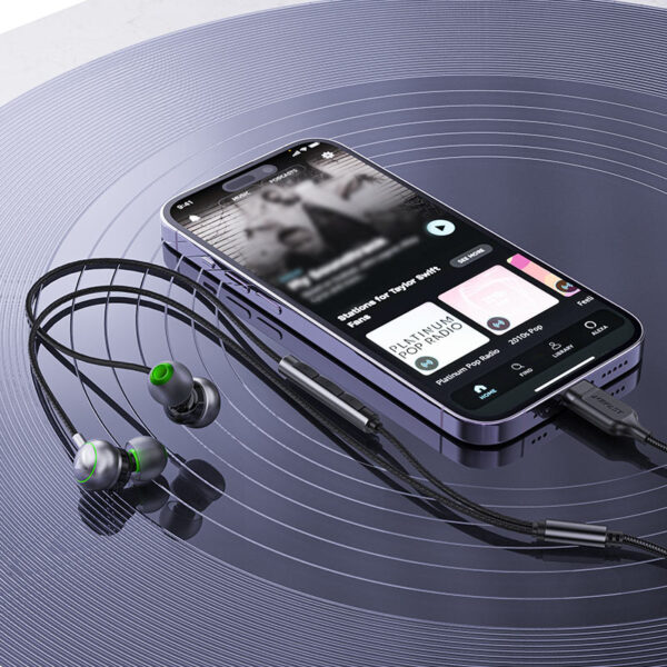 ACEFAST L5 USB-C IN-EAR WIRED EARPHONES WITH MIC BLACK - Image 3