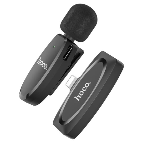 HOCO L15 IP CRYSTAL LAVALIER WIRELESS DIGITAL MICROPHONE