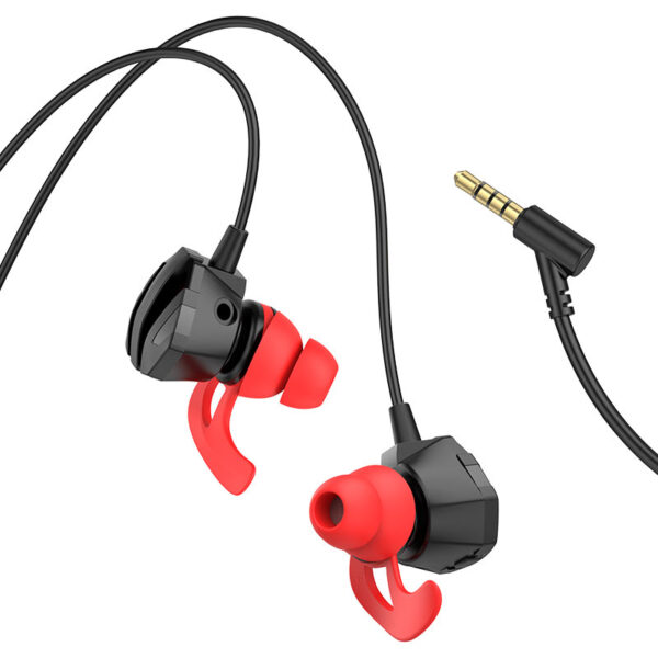 HOCO M105 SHARP WIRE CONTROL GAMING EARPHONES WITH MICROPHONE - Image 6