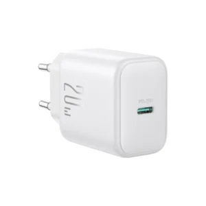Joyroom JR-TCF20 PD 20W Charger White EU with C to Lightning Cable