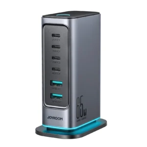 Joyroom JR-TCM02 65W Multi-Port GaN Charger Dark Gray EU