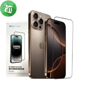 Kuzoom 10 in 1 Tempered Glass iPhone 16 Pro Max with Package