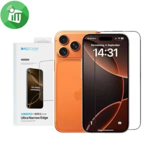 Kuzoom 10 in 1 Tempered Glass iPhone 17 Pro with Package