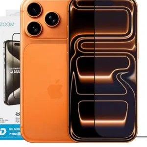 Kuzoom 10 in 1 Tempered Glass iPhone 17 Pro Max with Package